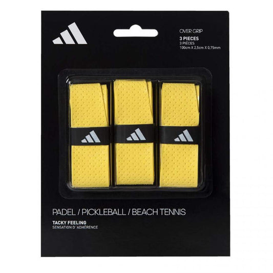Adidas Tacky Feeling Overgrip – Yellow (3 Pack)